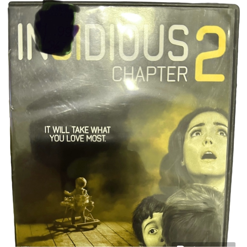 Insidious Chapter Two DVD Movie